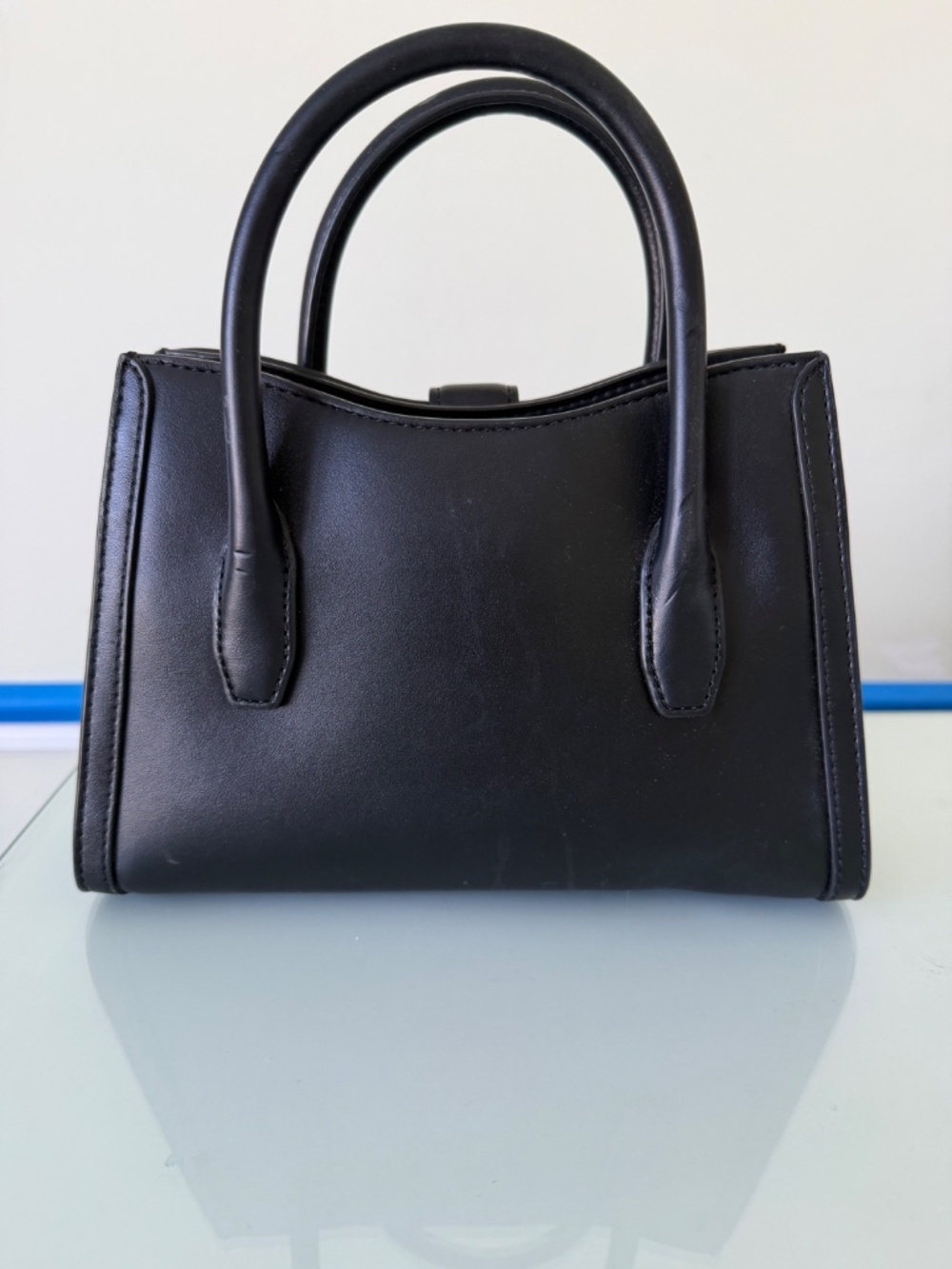 Michael Kors Small Faux Leather Satchel Bag - Picture 2 of 7